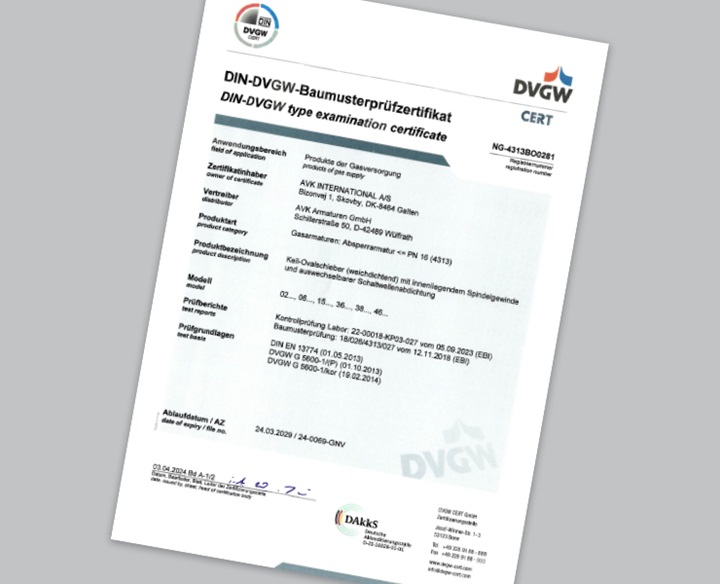 DVGW gas