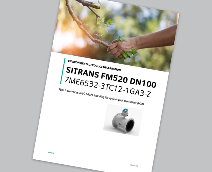 Siemens-EPD__SITRANS_FM520_DN100