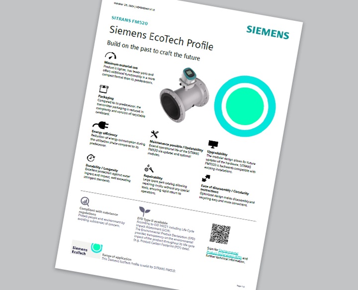 SIemens-SITRANS_FM520_Siemens_EcoTech_Profile